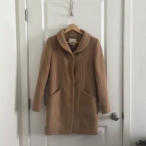 Aritzia Wilfred Cocoon Coat - Camel (XS)